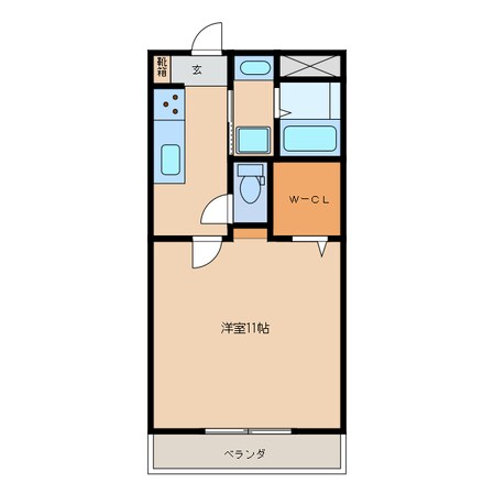 サラン金剛の物件間取画像